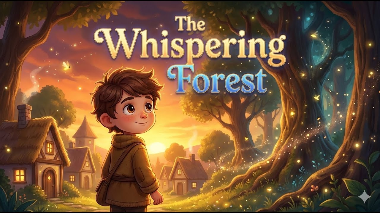 ✨ The Whispering Forest | A Calm Bedtime Story for Kids 💤