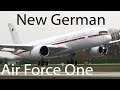New German Government Airbus A350 | First Flight with Full Livery | Airbus Factory Hamburg | 4K