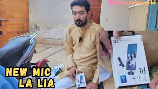 Voice Quality Ko Clear Krna K Lia New Mic Lia