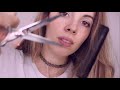 ASMR Haircut & Scalp Check