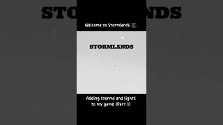 Stormlands #devlog #indiedev #indiegame #gamedev #space #snow #madewithunity #storm #gaming #unity3d