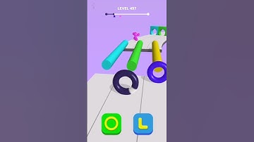 Blob Shifter 3D Level 497 | Brixuplayz #shorts #youtubeshorts #gaming