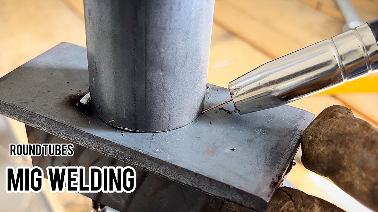 Not many people know how to Mig weld round tubes YouTube
