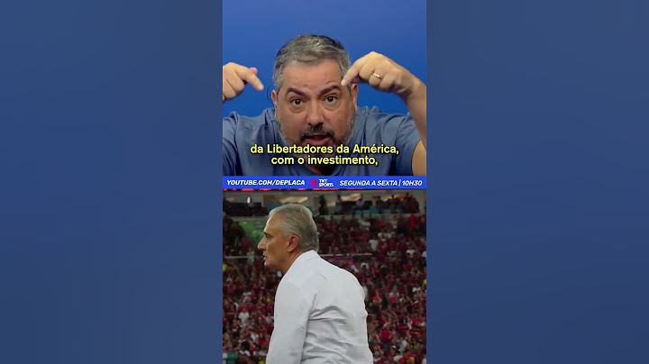 "SE O FLAMENGO FOR ELIMINADO NA 1ª FASE DA LIBERTADORES, O TITE TEM QUE PEDIR DEMISSÃO" - #shorts