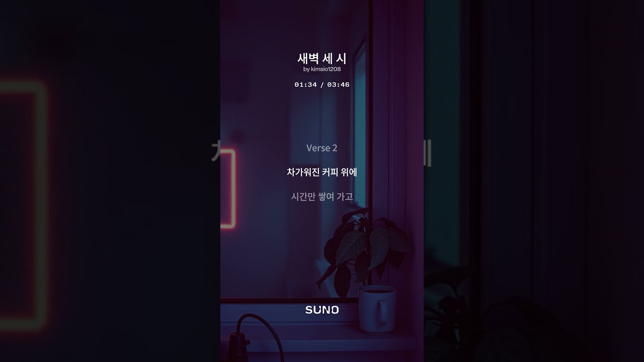 새벽 세 시 | 3AM | AI Original Song