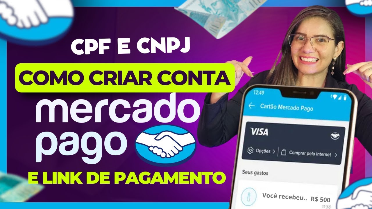 Como Criar Conta Mercado Pago e Criar Link de Pagamento Parcelado I ...