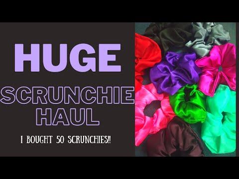 Video: Հսկա մազերի Scrunchie - 2020-ի աստղային պարագան