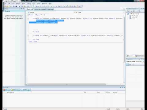 Visual Basic 2008 Tutorial #6 Auto Spammer