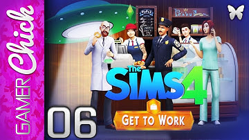 ❋ The Sims 4: Get To Work - Gameplay/Lets Play [Part 6 Crappy "Retail" Business!] (PC) w/GamerChick