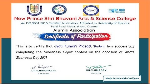 National level quiz based on world zoonoses day | online quiz with free certificate 2021 | Freequiz