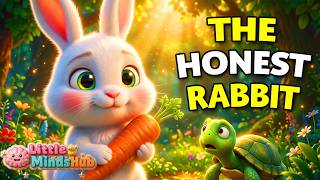 The Honest Rabbit  | Kids Moral Story | Learn Honesty for Children #cartoon #kids #bunny #rabbit