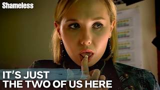 Karen Flirts With Security To Pull Off Her Plan Shameless Season 4 Episode 5