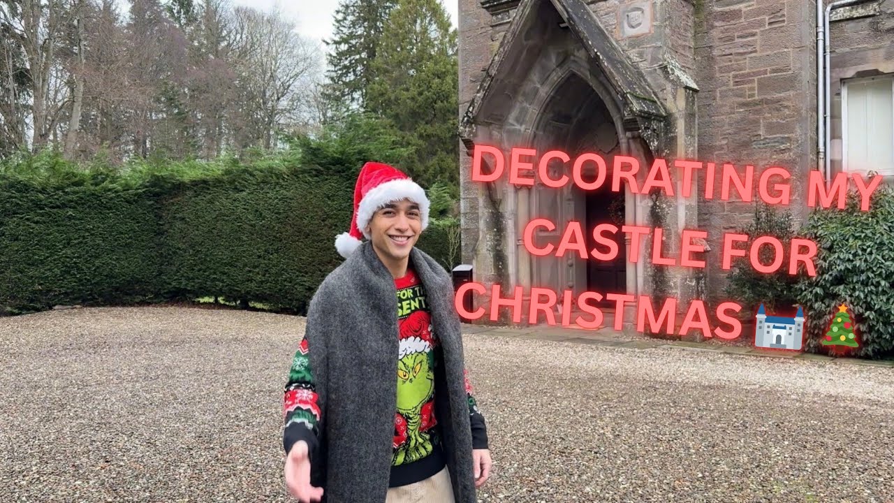 BRINGING CHRISTMAS MAGIC TO MY CASTLE