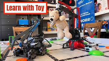 Learn with Toy, Motorized Arm, VEX IQ Robotics Competition, Slapshot, Robot, Flying Cheese