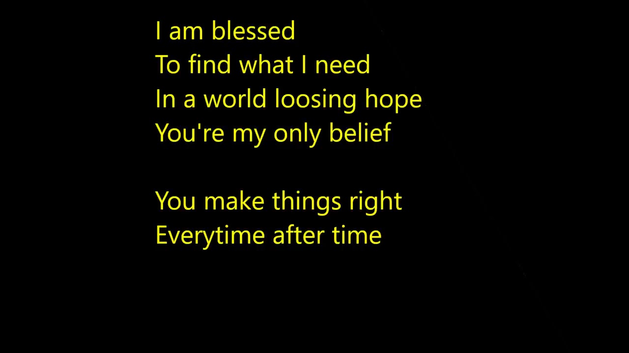 Stand By Me Shayne Wards LYRICS YouTube