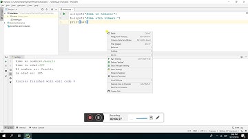 Curso de Python. 3. Ingreso de datos. Input, int