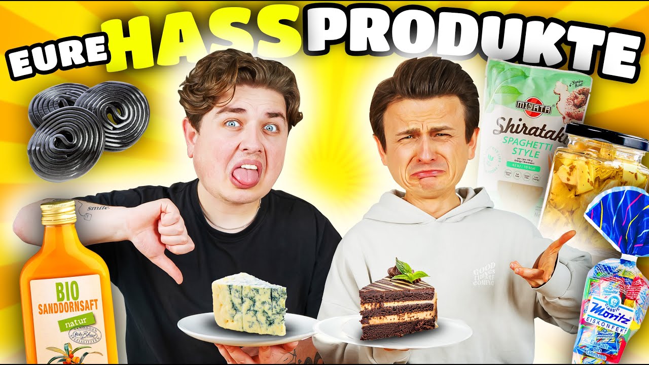 Wir ESSEN eure HASSPRODUKTE! (wieso tut ihr das??) 🍰🤢 mit Smiley