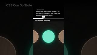 CSS Can Do State Machines Now