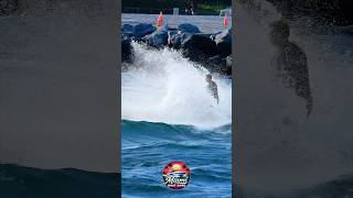 Seadoo Jet Ski goes under Wave at Haulover inlet going too Fast  🌊 #hauloverinlet