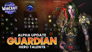 Updated Hero Talents for Guardian Druid | Midnight Alpha