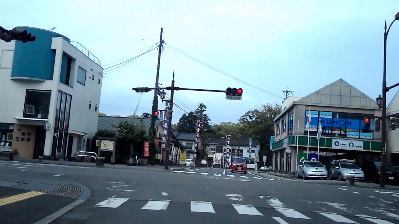 人吉市市街地です