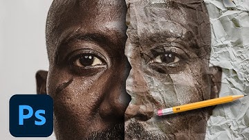 3 Minutes-Photoshop Tutorial: Paper Crush Effect