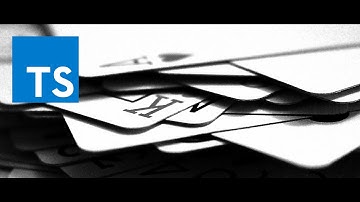 POKER VIDEO GAME TypeScript Tutorial Part 1 - Card and Deck