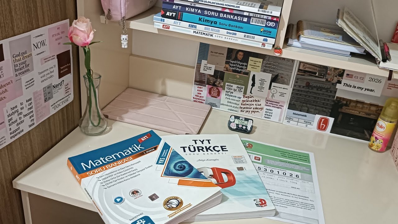 1000 abone oldukkk🥳 7 Saatlik YKS çalışmam🍓#yks #yks2026 