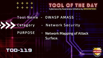 OWASP Amass Tool for Network Mapping of Attack Surface | TOD 119 | Briskinfosec