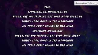 XXXTENTECION MOONLIGHT (Lyrics)
