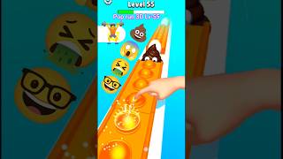 Pop run 3D Lv-55 ! Pop run 3D new mobile game 2026 #pop #poprace #poprun3d #viral #shorts #yt #game