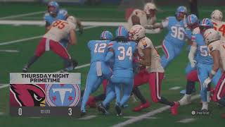 Madden NFL 26 Franchise Titans rebuild 2029 Week 9 Tennessee Titans vs Arizona Cardinals