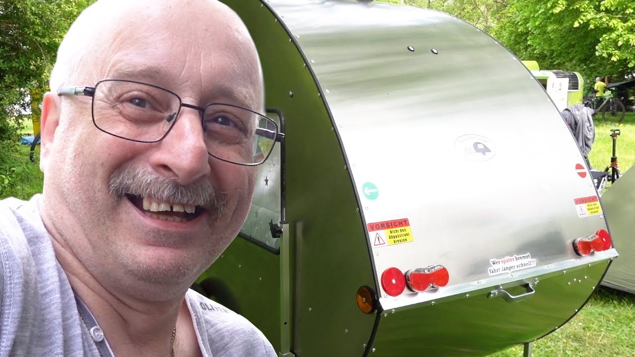 Jörg Skowronek´s Fahrrad Wohnwagen, er war einer der Ersten!