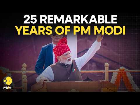 PM Modi 25 Years: PM Modi Marks 25 Years In Public Service And Leadership | WION News