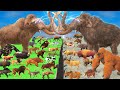 Prehistoric animals epic battle real animal vs post apocalyptic animal animal revolt battle simulato