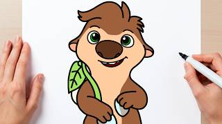 COMO DESENHAR O OLLIE | COMO MÁGICA