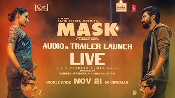 MASK - Trailer Live Event | Kavin, Andrea Jeremiah, Ruhani Sharma | GV Prakash Kumar | Vikarnan A