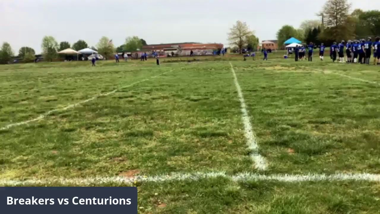 Beach Breakers Football vs Centurions YouTube