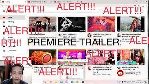 how to setup youtube #premiere with #trailer | tegeleg version
