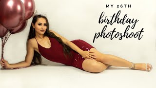 BEHIND THE SCENES OF MY 26TH BIRTHDAY PHOTOSHOOT