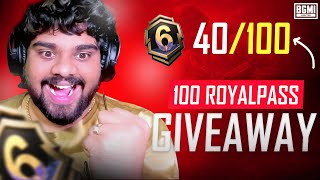 100 RP Giveaway In Battlegrounds Mobile India  #shortsfeed #shorts #saharayt #telugugamer #bgmi