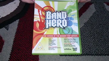 Nostalgamer Unboxes Band Hero For Xbox 360 System PAL UK