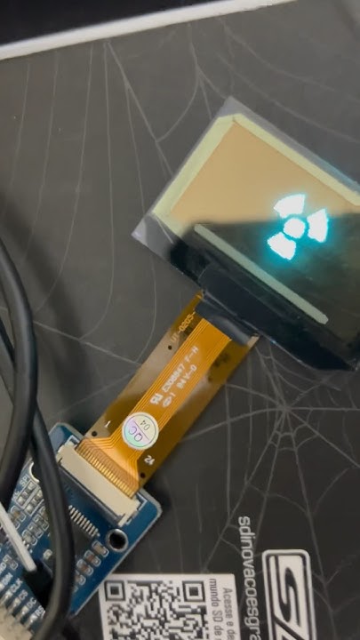 OLED TRANSPARENT DISPLAY ARDUINO FALLOUT PART 3 - YouTube