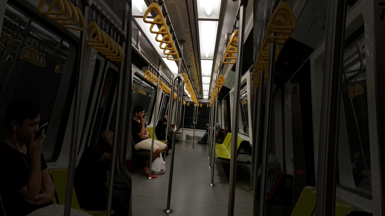 Bukit Panjang LRT trip from bukit panjang to ten mile junction and back to bukit panjang