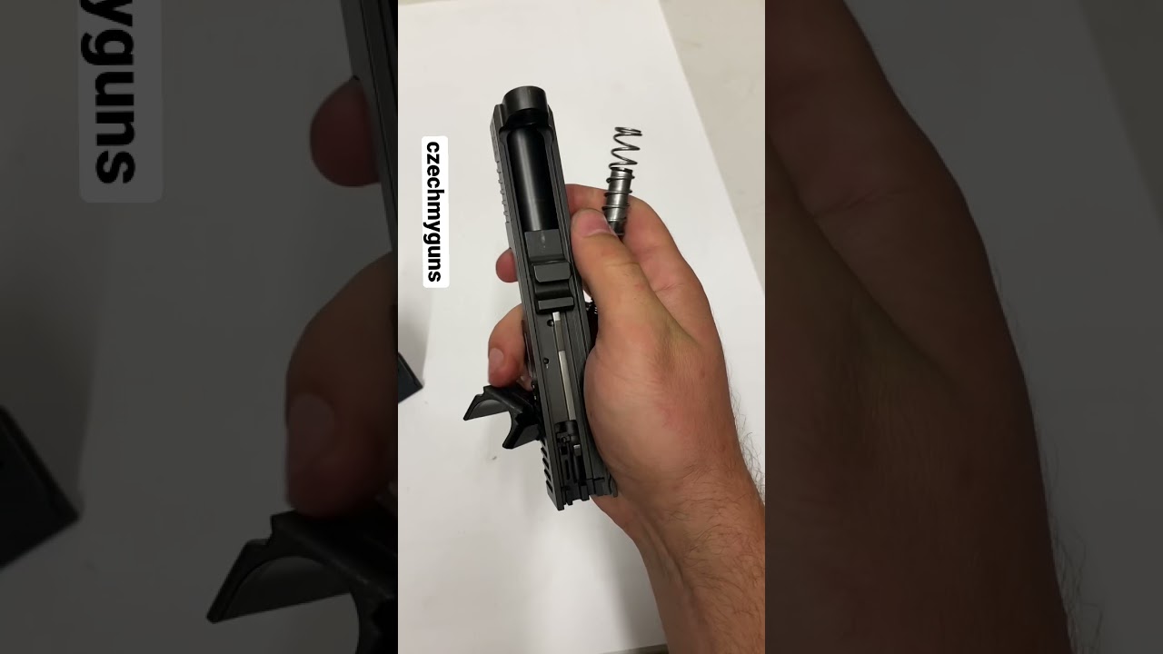 CZ P-10s One-hand disassembly and assembly in less than a minute!