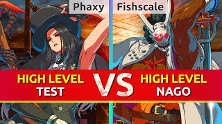 GGST ▰ Phaxy (Testament) vs Fishscale (Nagoriyuki). High Level Gameplay