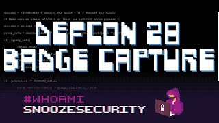 DEFCON 28 Badge Audio Capture