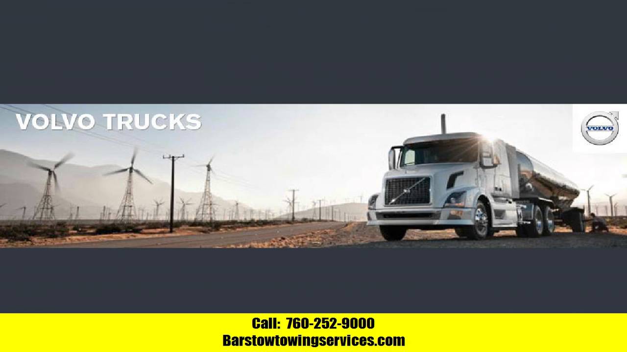 Volvo Towing Service Barstow