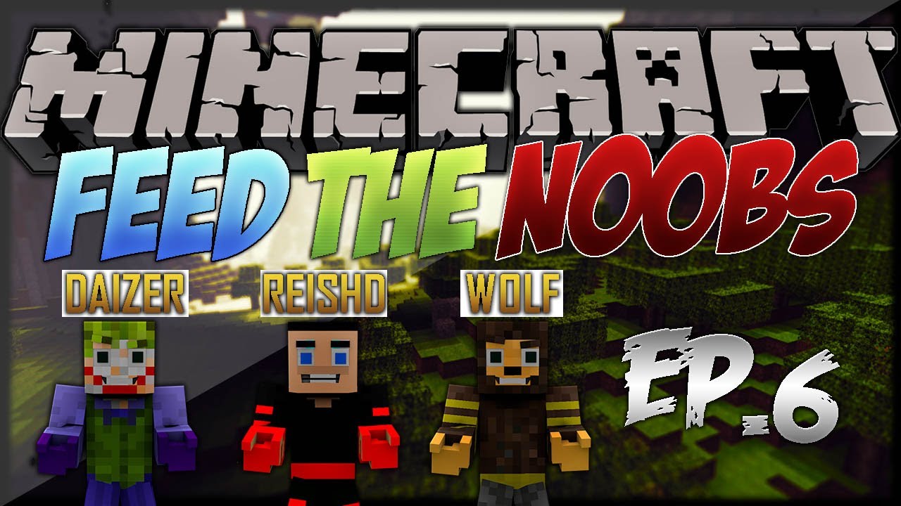 MINECRAFT l FEED THE NOOB'S #6 - AUTARCHIC GATE E ORES AUTOMATIZADAS