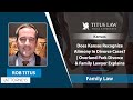 Does Kansas Recognize Alimony In Divorce Cases? | Overland Park Divorce &amp; Family Lawyer Explains